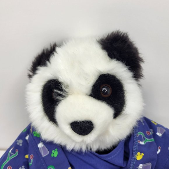 Build a Bear Dr. Panda Bear Plush 15" Stuffed Animal Toy - Picture 2 of 13